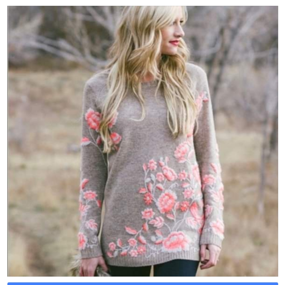 Sold. Ranunculus Sweater by Sleeping on Snow - Picture 3 of 4